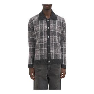 Our Legacy Polo de Noche - Knitwear - Hombre - Gris - XL