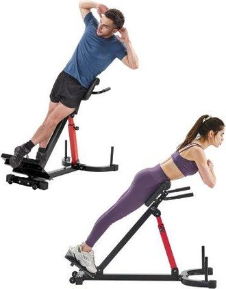 OEM Banco De Hiperextensi&oacute;n Con Silla Romana, M&aacute;quina De Extensi&oacute;n Ajustable De 158 Kg, Equipo De Ejercicio Multifunci&oacute;n Para Gl&uacute;teos, Isquiotibiales, Esp