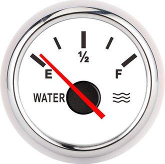 OEM Indicador De Nivel De Agua, Estructura Simple Y S&oacute;lida De Acero Inoxidable Y Abs, Para Barcos, Camiones, Autocaravanas Y Generadores/grupos Electr&oacute;gen