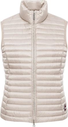 Colmar Gewatteerd donsbodywarmer - Dames - Bodywarmers - Beige - XS - Fitness