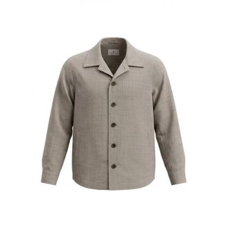 Myths M51G 106 Over Shirt-20 - Heren - Casual Overhemden - Grijs - M - Overhemden