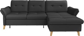 Sit&more Ecksofa »Göteborg« Sitztiefenverstellung und Federkern, wahlweise mit Bettfunktion