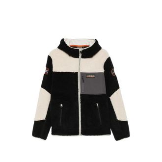 Napapijri Fleece-texture Hooded Sweater