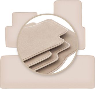 OEM Alfombrillas Premium Beige Para: Renault Espace Iii Monovolumen 1996-2002
