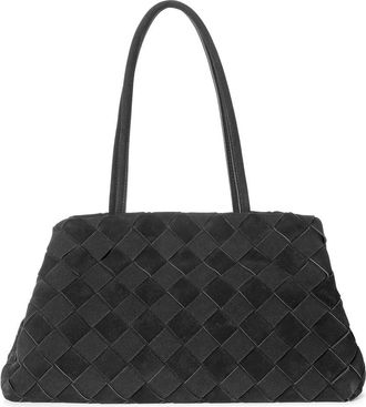 Tiffany & Fred Suede Shoulder Tote