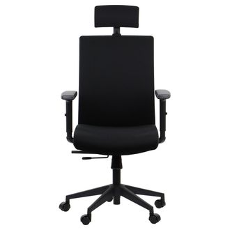 OEM Silla Giratoria Riverton F/h Con Asiento Extensible - Varios Colores - Negro-negro