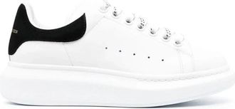 Alexander McQueen Oversized Sneaker - Dames - Sneakers - Wit - 36 1/2 EU - Leer - Schoenen