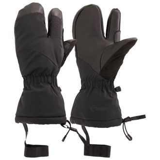 Stoic MountainWool NalluSt. Pro 3 Finger Handschuhe - Unisex | schwarz/grau