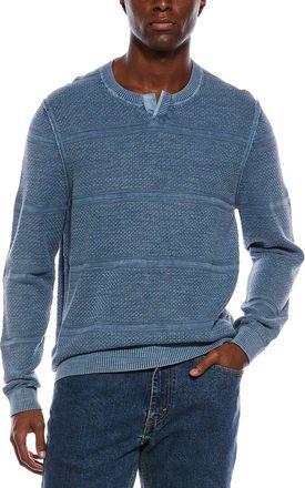 Tommy Bahama Saltwater Textured Abaco Split Crewneck Sweater