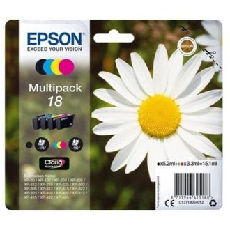 Epson Multipack T1806 - Margarita - Negro, Cian, Magenta, Amarillo