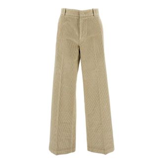 Cellar Door Wide Trousers, female, Brown, Size: S Wide Trousers