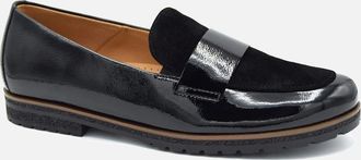 Gabor Womens ELDER 72.042 LADIES LOAFER - Black - Size: 5.5/EEE