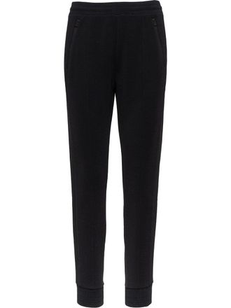 Aztech Mountain Hut slim-cut track pants - women - Polyester/Wool/Elastane - 46 - Black