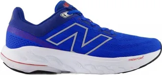 New Balance Mens Fresh Foam X 860V14 Running Shoes In Blue Oasis With White And True Red