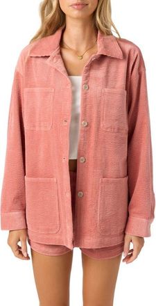 O'Neill Langford Cotton Blend Corduroy Shacket in Desert Sand at Nordstrom, Size X-Small