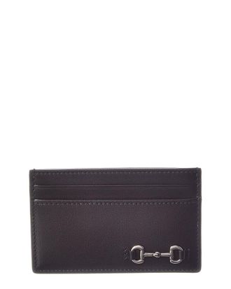Gucci Horsebit Leather Card Holder