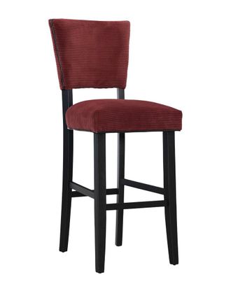 Linon Raya Red Pepper Bar Stool