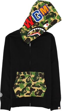 A Bathing Ape Black Camouflage Full Zip Sweatshirt