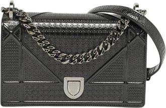 Dior Borsa a tracolla vintage in pelle Pre-owned - - Pre-owned - Donna - Grigio - ONE SIZE