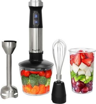 MegaChef 4 in 1 Multipurpose Immersion Hand Blender in Grey at Nordstrom