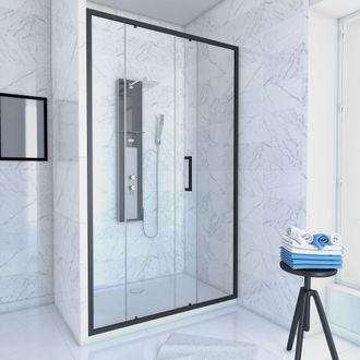 Aurlane Aurlane - Pack Mampara + Plato Ducha - 120x90 Corredera - Crush Moon 120x90