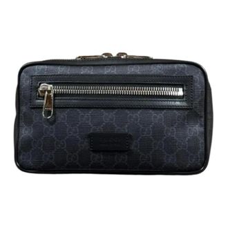 Gucci Pre-owned Belt Bags, male, Black, Size: ONE SIZE Pre-owned Sherry Line Fanny Pack