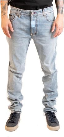 Philipp Plein Heren, Jeans, Blauw, Maat: W36
