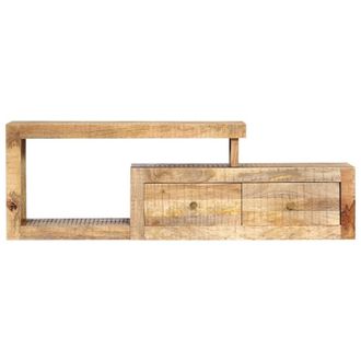 Berkfield Home TV Cabinet 120x30x40 cm Solid Mango Wood in Brown | Size: 120 x 30 x 40 cm