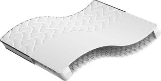 vidaXL Colchón de muelles Bonnell firmeza media 140x190 cm Vidaxl