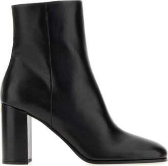 Sergio Rossi Black Leather Boots
