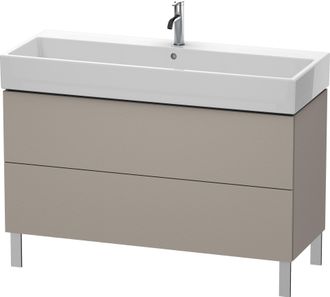Duravit Duravit L-cube Mueble De Aseo Vertical 118,4 X 45,9 Cm, 2 Extra&iacute;bles, Para Vero Air 235012, Color: Terra Mate - Lc677901414