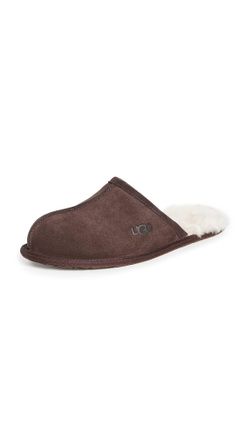 UGG Mens Scuff Slipper, Espresso, 9 UK