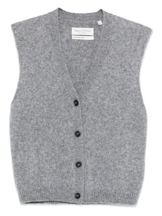 Marc O'Polo Gilet con scollo a V - Grigio