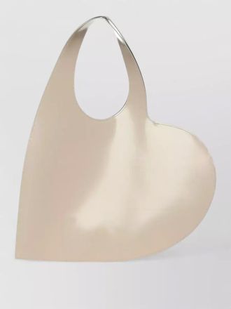 Coperni heart leather tote bag
