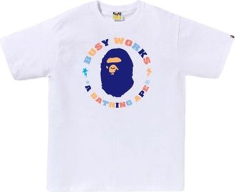 A Bathing Ape Colors Busy Works Sta T-Shirt White 1L30-110-020-WHT