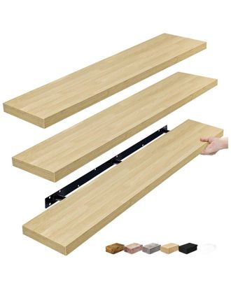 Sorbus 55In Xl 3-Pack Floating Shelves