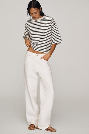 AG - Adriano Goldschmied Billie Mid-Rise Straight Jeans