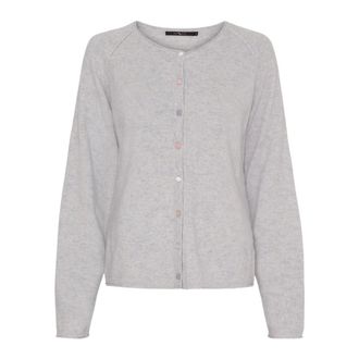 BTF-CPH Cardigan a Maglia Fine - - Knitwear - Donna - Grigio - 2XL