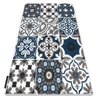 RugsX Alfombra Alter Porto Flores Azul Blue 280x370 Cm