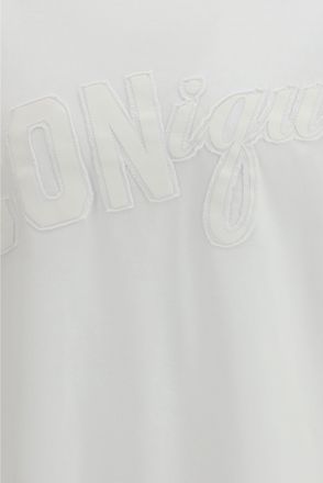 Dsquared2 Mens T-Shirt Iconique White Cotton T-Shirts And Polos