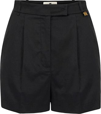 Elisabetta Franchi Mujer, Pantalones cortos, Negro, Talla: XL