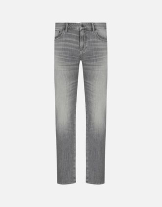 A|X Armani Exchange Mens Skinny Fit Grey Jeans