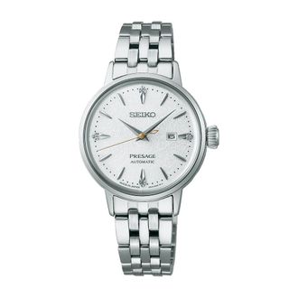 Seiko Horloge Presage Cocktail Automatisch 3 wijzers datum - Dames - Horloges - Grijs - ONE Size - Accessoires