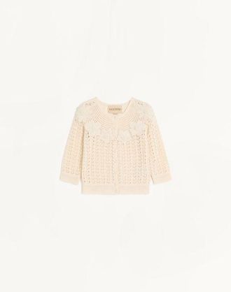 Valentino Embroidered Cardigan Wo