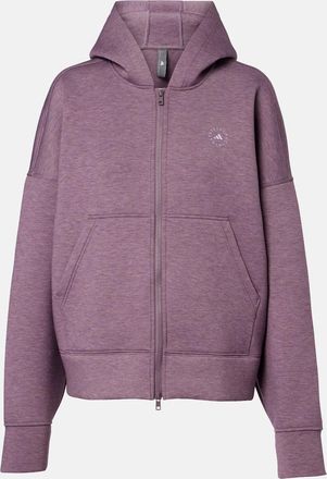 adidas by Stella McCartney Logo zip-up hoodie