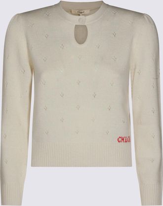 Chloé Sweaters Iconic Milk-Donna