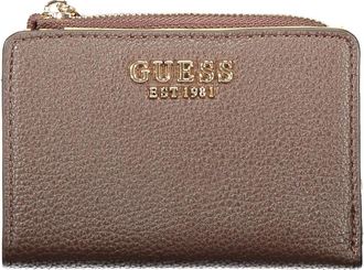 Guess Melody SLG Portemonnee - Dames - Accessoires - Bruin - Maat: ONE Size Poliester