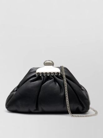 Marc Jacobs small claw clip leather shoulder bag