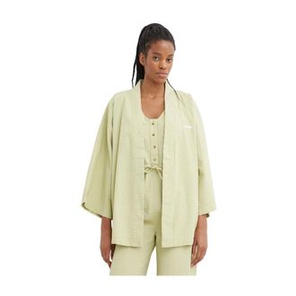 Picture Marple Kimono - Dames - Jassen - Groen - Maat: XS Katoen