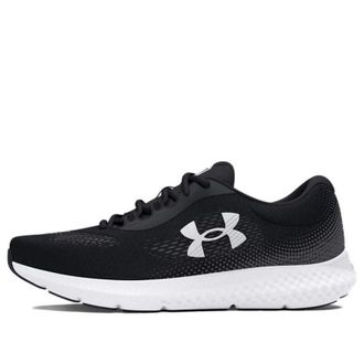 Under Armour Charged Rogue 4 4E Wide Black White 3027004-001